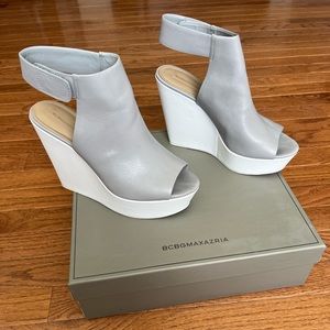 BCBG MaxAzria wedge sandals